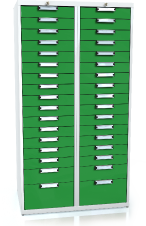 Univerzální kontejner pro pracovní stoly 1773 x 963 x 600 - 34x zásuvka